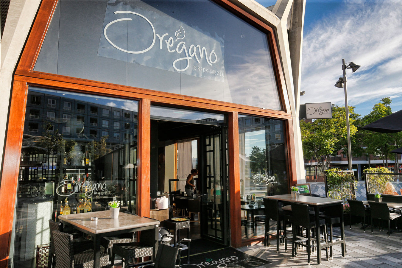 De Griekse keuken van Oregano in Nieuwegein je zou je bord er zo voor