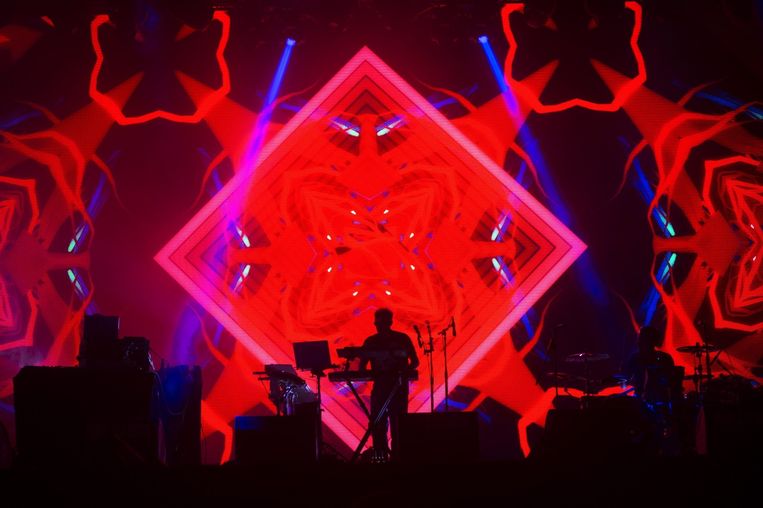 Vooral de echo’s van de nineties-underground tekenen present op 'This Is What We Do', pas de vierde plaat van Leftfield. Beeld Alex Vanhee
