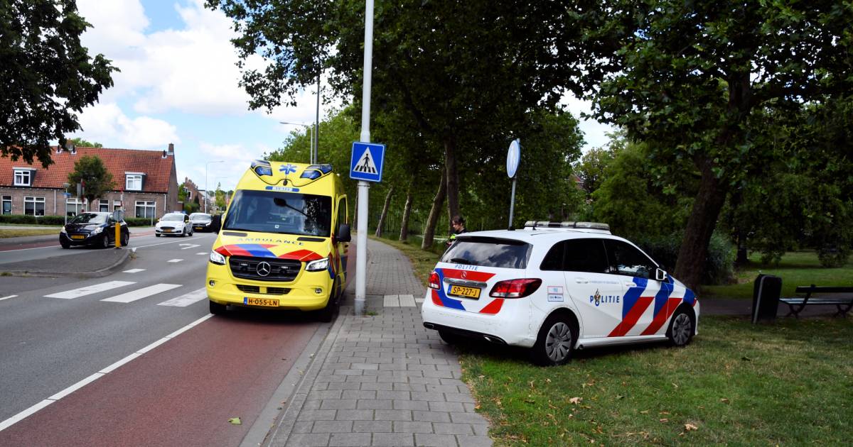 Man gewond bij ongeval Westwal Goes.