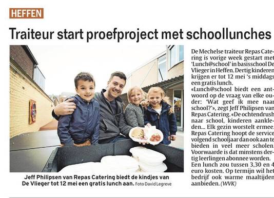 Jeff Philipsen bij de start van het proefproject in 2016 in De Vlieger in Heffen.