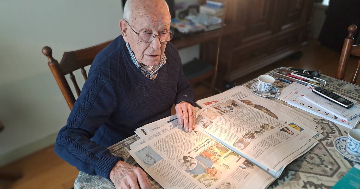 Ad Laarakker (92) is 65 jaar abonnee: ‘De krant is een goede maat om de ...