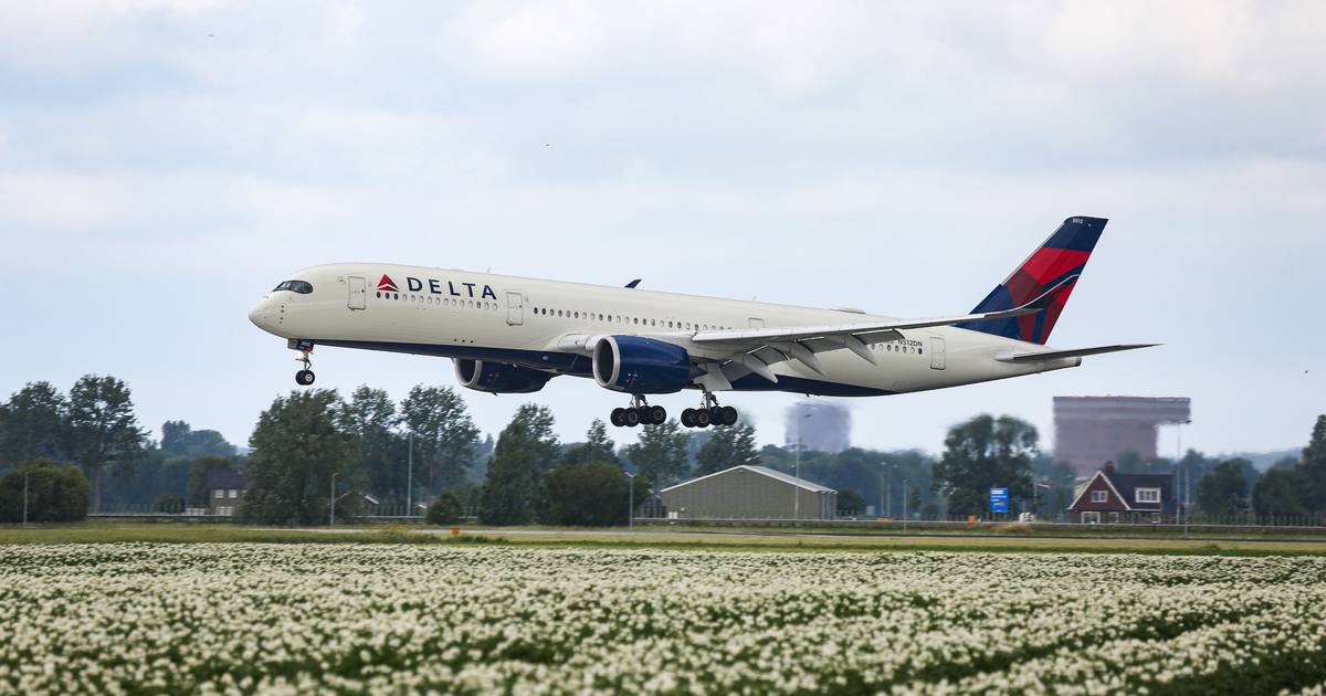 Passengers on a Delta flight from Amsterdam spend the night at a military base in Canada after a layover |  outside