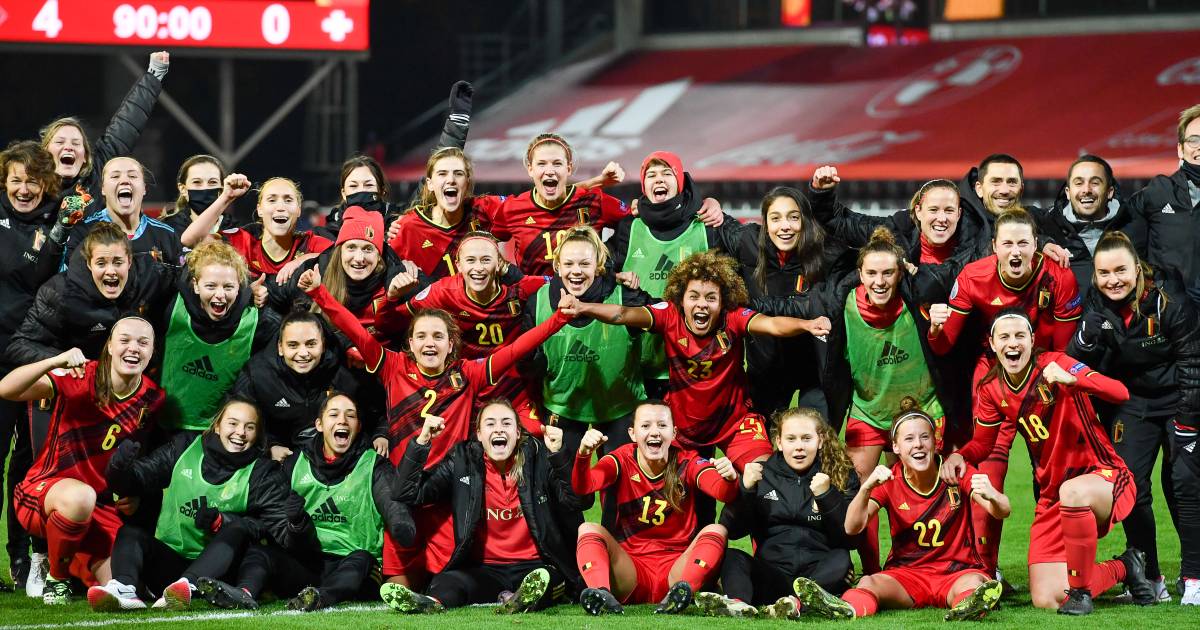 Sterke Red Flames Plaatsen Zich Voor Ek 2022 Na Topprestatie Tegen Zwitserland Red Flames Gaan Naar Ek Hln Be