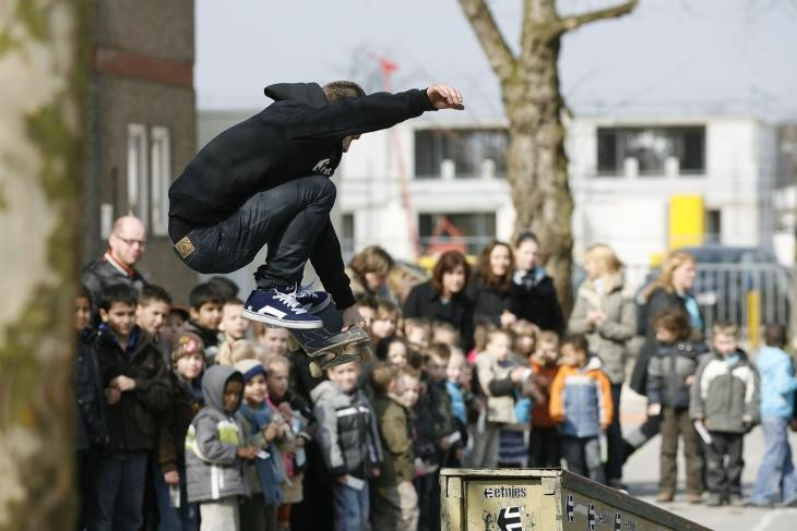 Rode konen bij het zien van de helden | Foto | AD.nl