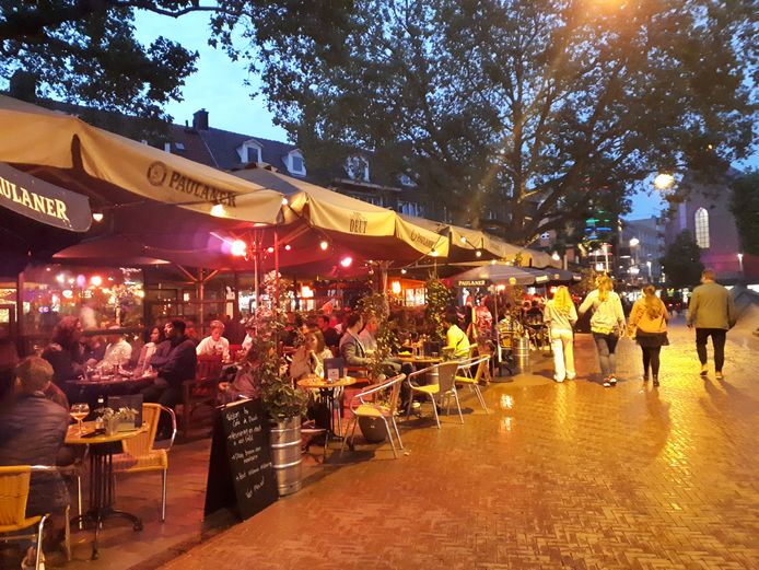 Het Koningsplein in Nijmegen.
