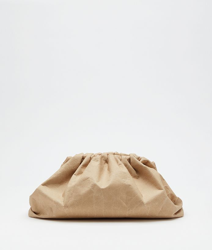 Designbag 'The Pouch' gemaakt van gerecycleerd papier.