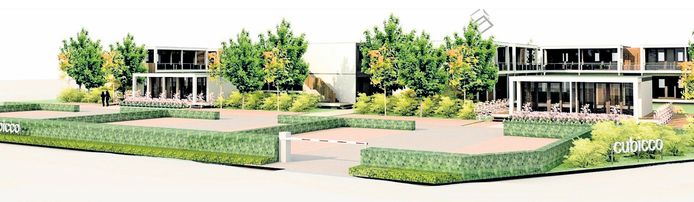 Plan voor motel in Roosendaal op Borchwerf II