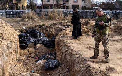 Duitsland heeft “honderden” bewijselementen van oorlogsmisdaden in Oekraïne