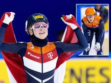 Xandra Velzeboer verrast met wereldtitel op 1000 meter, Suzanne Schulting in tranen: ‘Ik ben tot op het bot kapot’