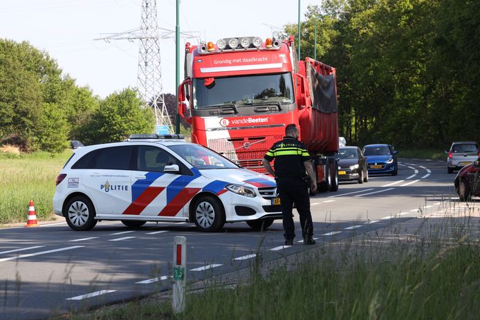 Ongeval in Schijndel waarbij fietser gewond raakte.