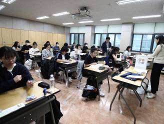 Zuid-Korea houdt alle vliegtuigen aan grond zodat studenten zich kunnen concentreren op toelatingsexamen