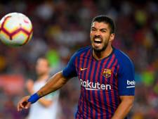 Suarez in 200 duels voor Barcelona 152 keer trefzeker