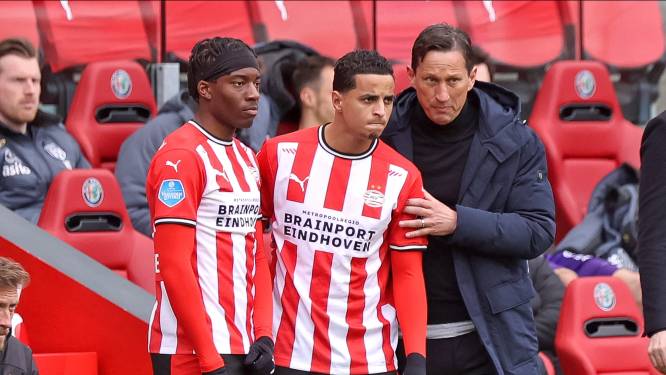 PSV-coach Roger Schmidt reageert op kwesties rond Mohamed Ihattaren en Noni Madueke