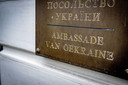 De ambassade van Oekraïne in Den Haag.