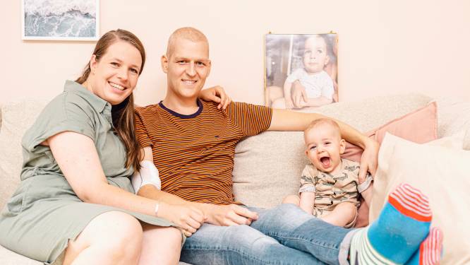 Dit is het bizarre leven van Mathilde: zoon Jona (2) overlijdt en man Sebastian wordt ernstig ziek