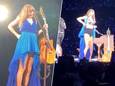 Taylor Swift maakt jurk los voor volle arena