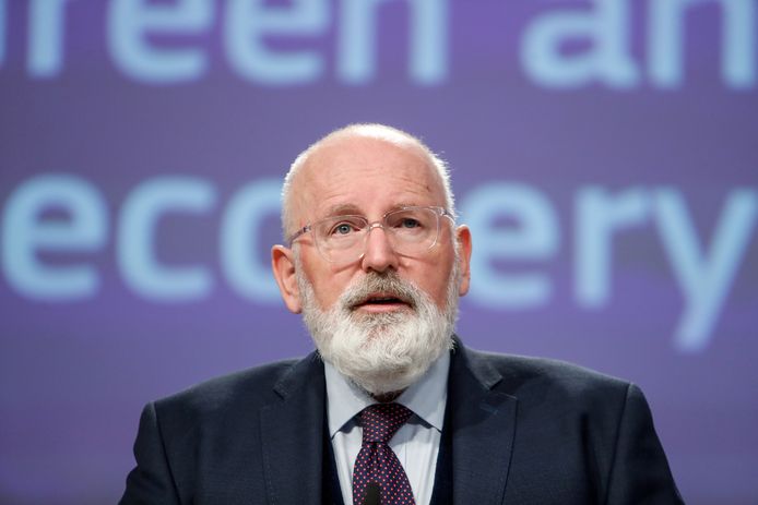 Eurocommissaris Frans Timmermans is de verantwoordelijke voor de Green Deal, het klimaatbeleid van Europa.