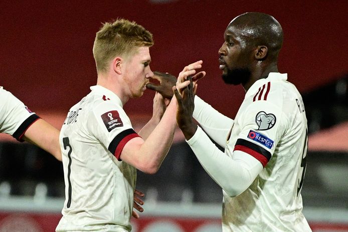 Kevin De Bruyne en Romelu Lukaku.