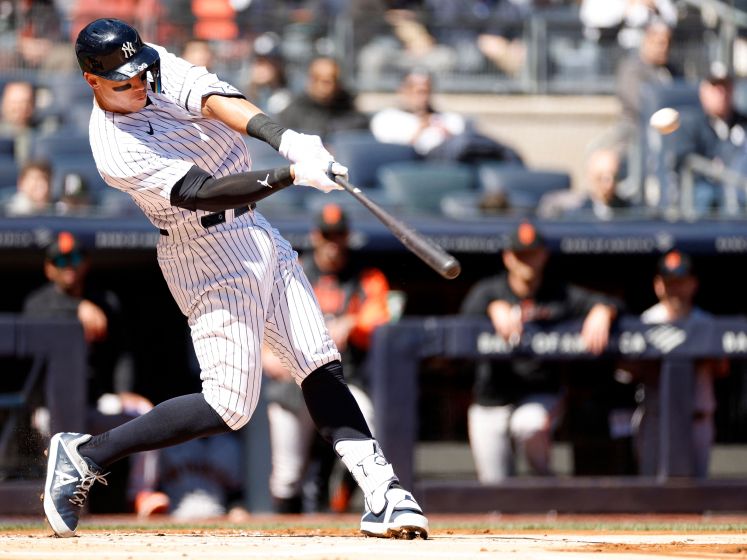 Homerunkoning Aaron Judge slaat meteen toe bij eerste slagbeurt nieuw seizoen