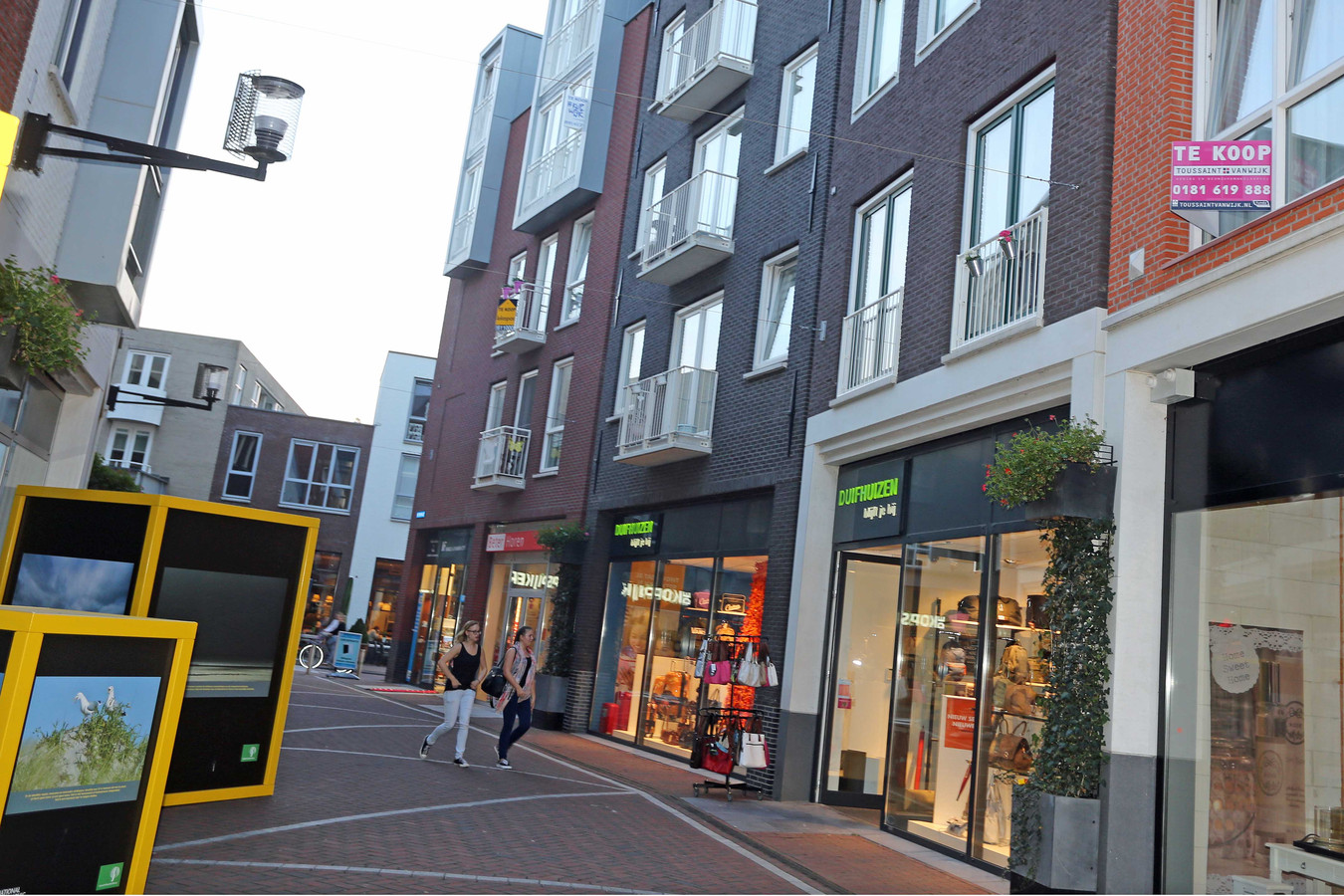 Winkels in het centrum van Spijkenisse