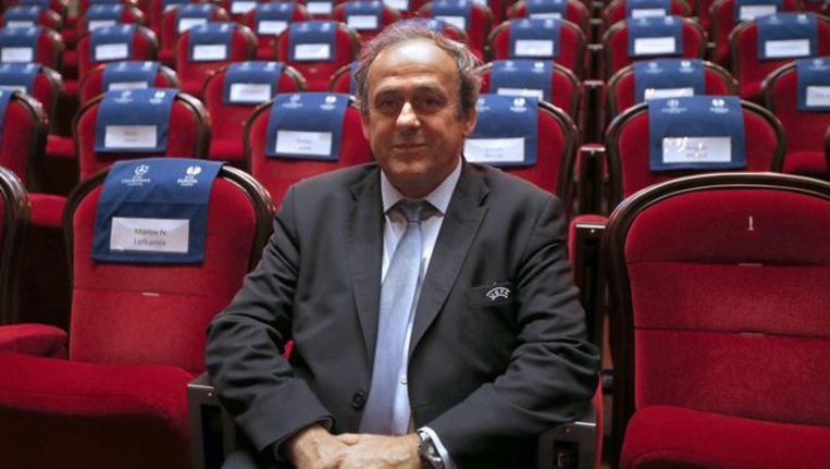 De Franse UEFA-voorzitter Michel Platini. Beeld ANP