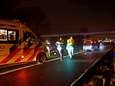 Ravage door ongeluk op A59 bij Sprang-Capelle