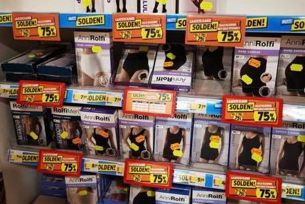Une réduction de 75%.