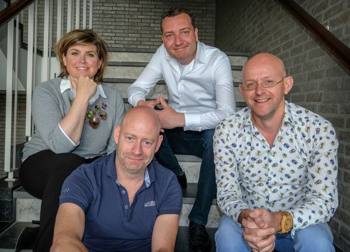 AD Media Podcast, Alexander van Eenennaam, Gudo Tienhooven, Angela de Jong en Dennis Jansen.