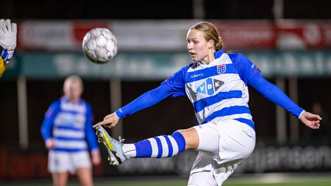 PEC Zwolle Vrouwen blijft goede resultaten op elkaar stapelen, ook Heerenveen wordt verslagen