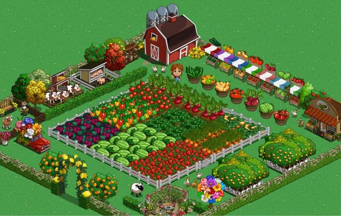 Farmville in 2009.