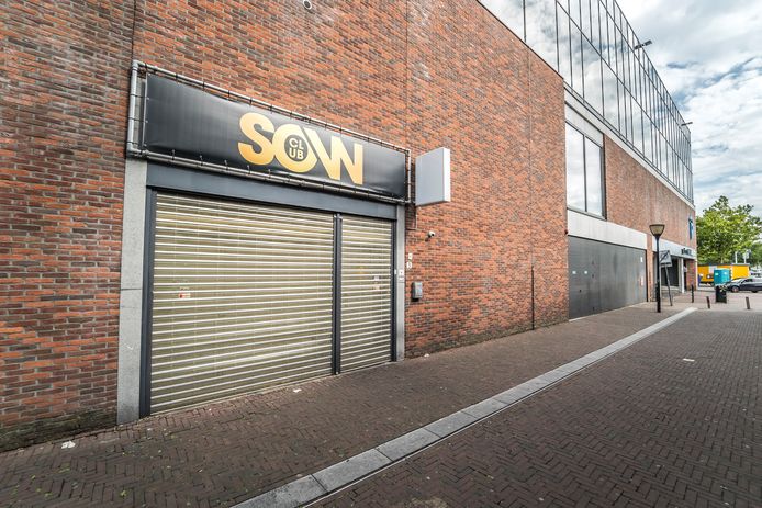 Club Sow moest dicht vanwege corona regels overschrijding.