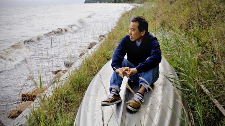 De Japanse tovenaar Haruki Murakami, is al jaren favoriet voor Literatuur. Beeld rv