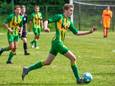 Rijen-speler Job Jansen in actie.