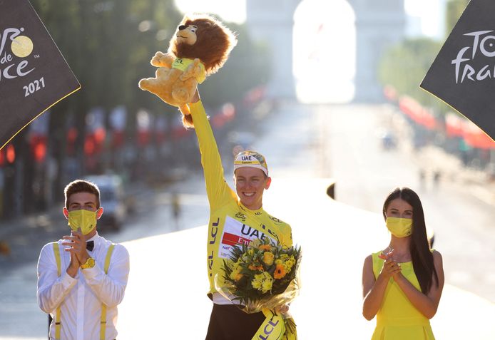 "Les suspicions? Il faut vivre avec", estime Tadej Pogacar, double vainqueur du Tour de France.