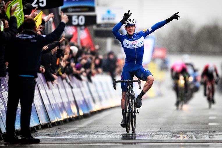 Yves Lampaert won Dwars door Vlaanderen Beeld BELGA