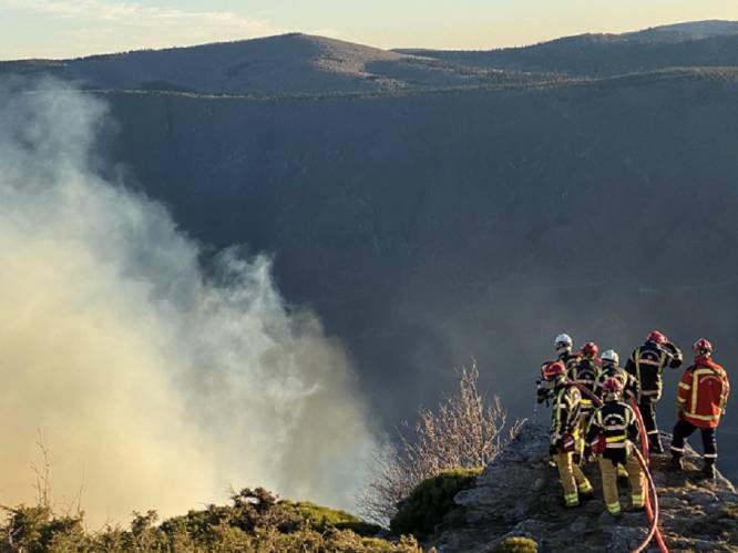 Brandweerman na bosbrand Mont Aigoual: ‘Bang voor komst Tour de France’