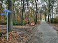 De Kooihuisweg in het buitengebied van Borculo.
