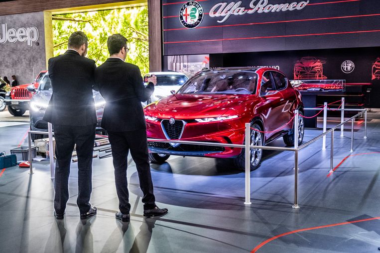 Het autosalon in 2020 op de Heizel. Beeld Tim Dirven
