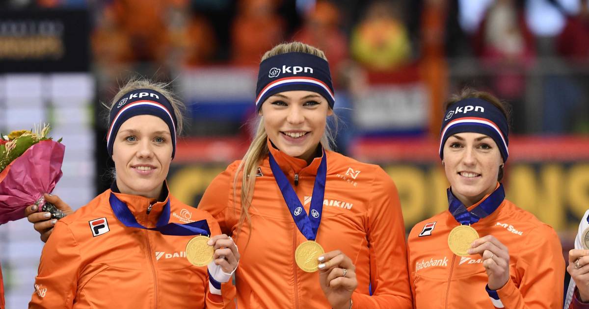 Nederlandse vrouwen pakken eerste wereldtitel teamsprint Schaatsen