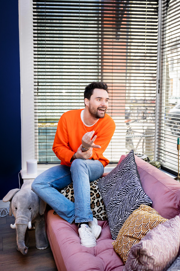Domien Verschuuren barstte op de sofa bij de psycholoog in tranen uit ‘Ik had een superego