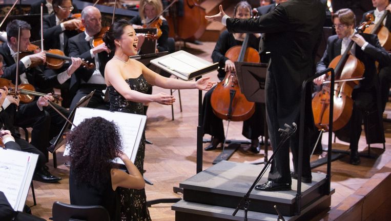 De Zuid-Koreaanse Sumi Hwang won in 2014 de Koningin Elisabethwedstrijd voor zang. Ze is een van de zeldzame Aziatische winnaars. Beeld Bruno Vessiez