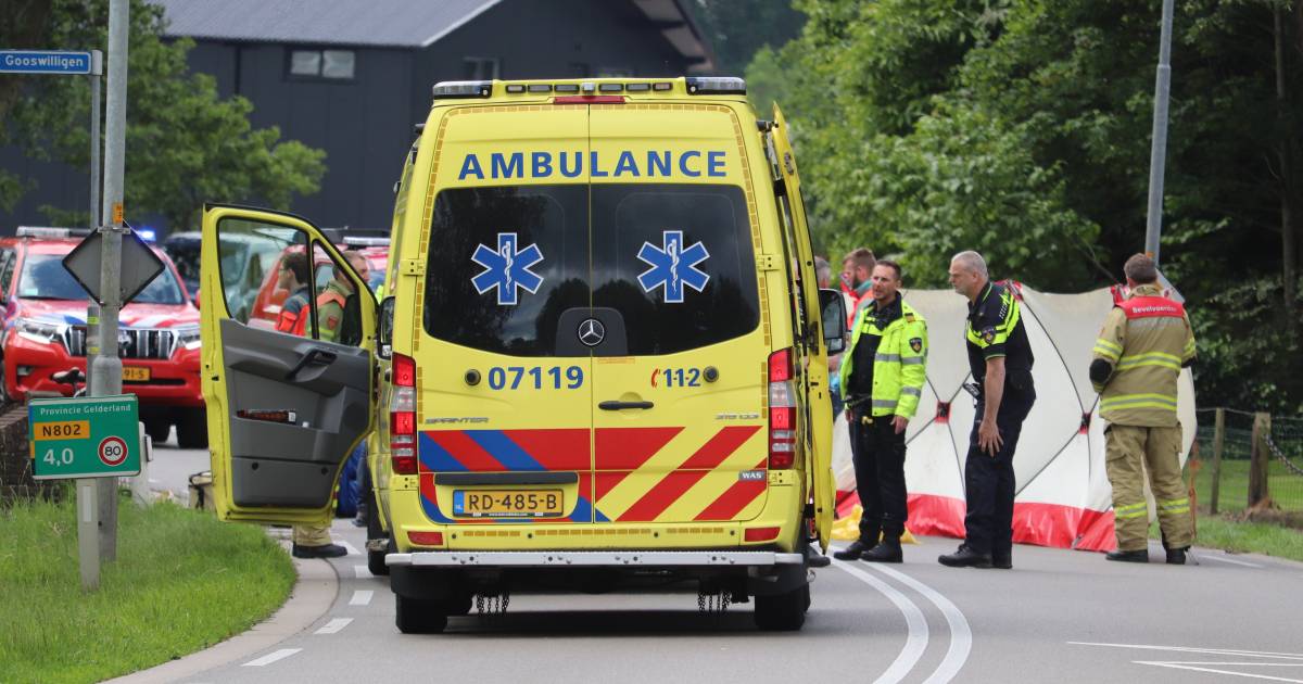 Fietser (73) uit Ede overlijdt na zware botsing met motorrijders Marechaussee