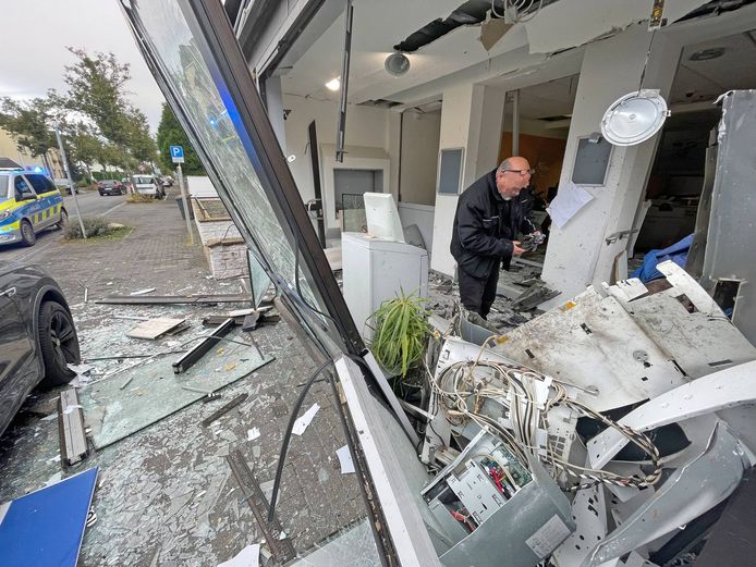 Bij de plofkraken op Duitse geldautomaten werd voor miljoenen euro's aan schade veroorzaakt. Afbeelding ter illustratie.