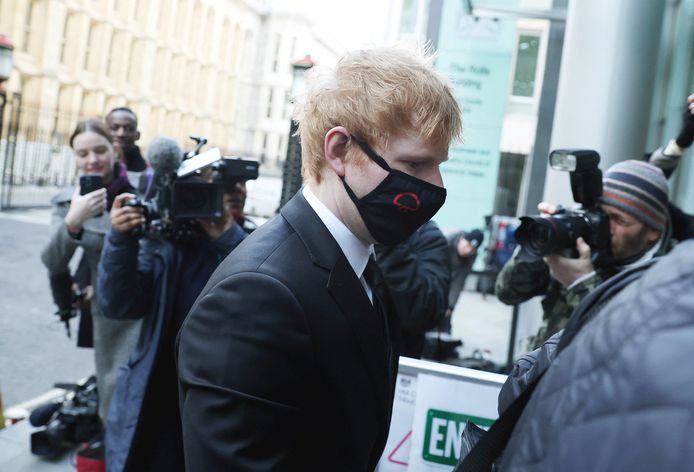 Ed Sheeran trok zelf naar de rechtbank.