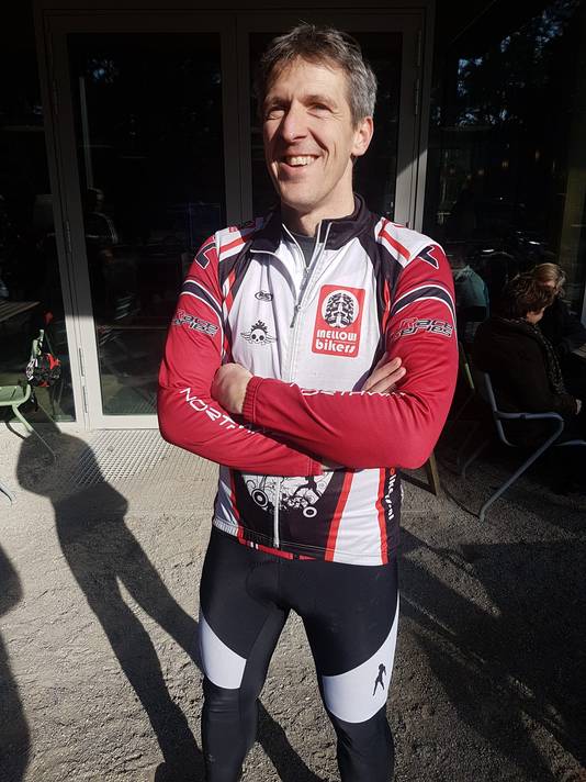 André van Dijk van de Mellowbikers.