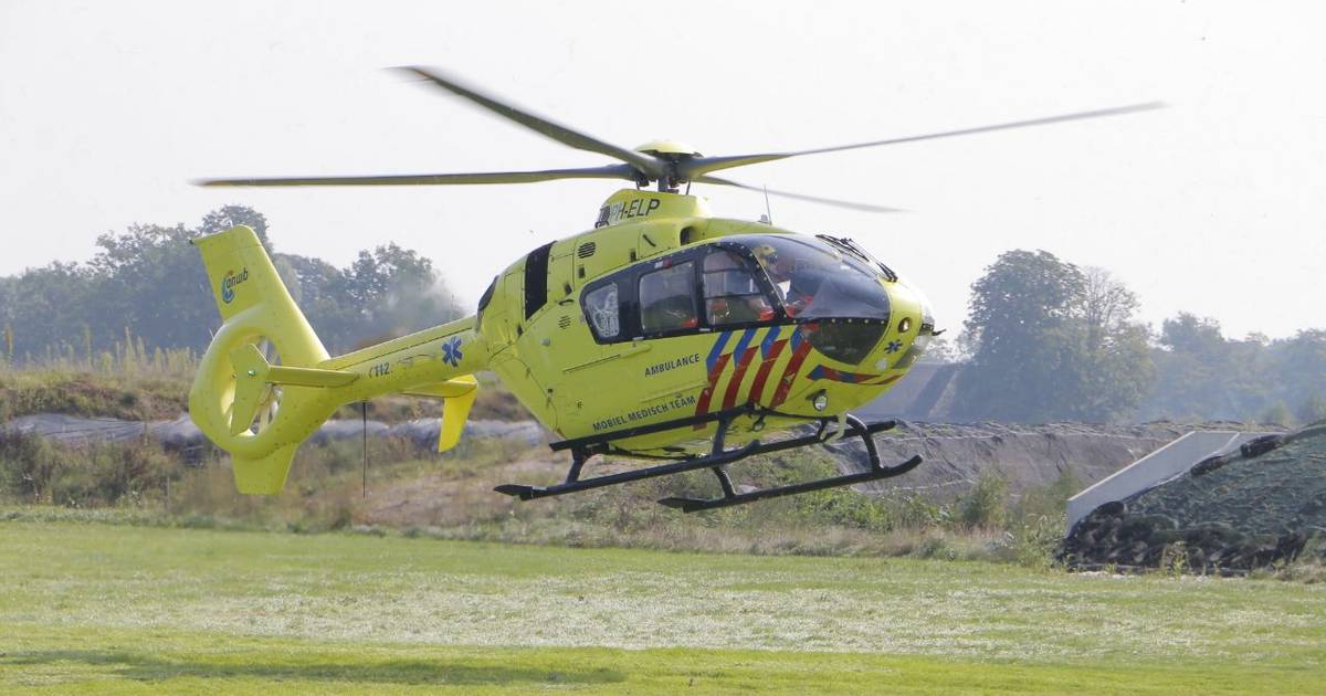 Traumahelikopter opgeroepen na ongeluk met tractor in Gelselaar.