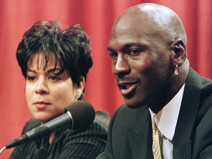 Michael Jordan en Juanita.