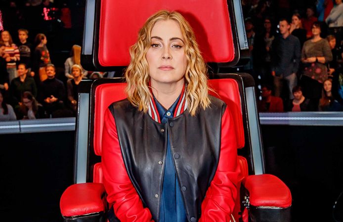 Anouk bij 'The Voice of Holland'.