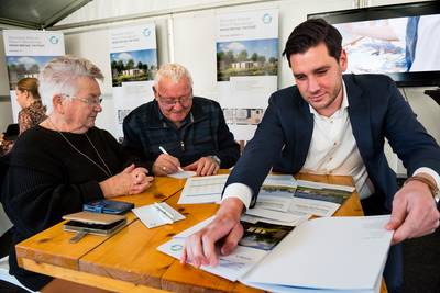 Nieuw Roompotpark in Nieuwkoop trekt veel lokale investeerders: ‘Belegging maar ook reuring’