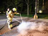 Vier nachtelijke brandjes op straat houden brandweer en politie bezig in Tiel